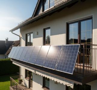 Installing Solar Panels on Balconies – A Practical Energy-Saving Solution for Townhouses