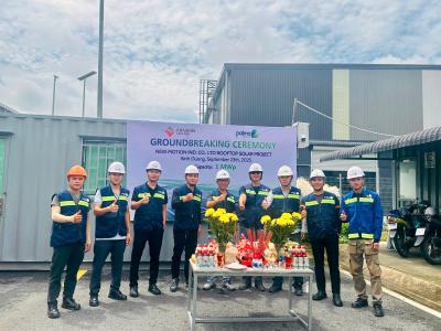  LỄ KHỞI CÔNG DỰ ÁN ĐIỆN MẶT TRỜI ÁP MÁI 1 MWp TẠI BÌNH DƯƠNG